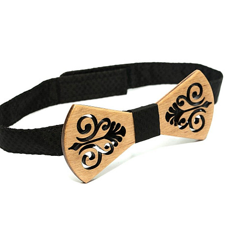 Деревянная бабочка Gofin с гравировкой GBDH-8126