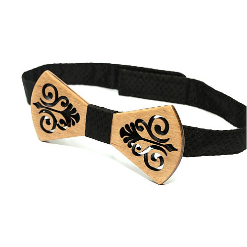 Деревянная бабочка Gofin с гравировкой GBDH-8126