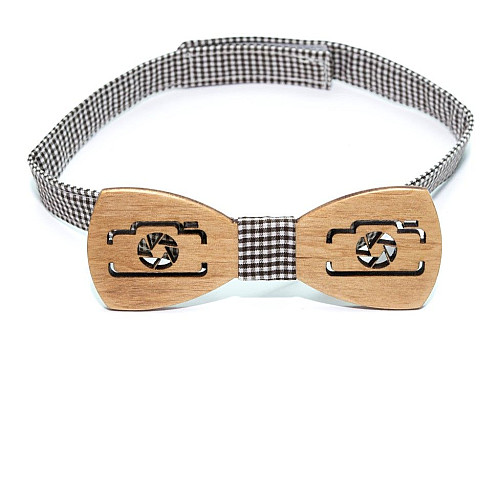 Дерев'яна краватка метелик Gofin фотоапарат GBDH-8132