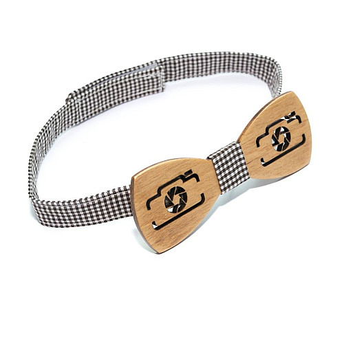 Дерев'яна краватка метелик Gofin фотоапарат GBDH-8132