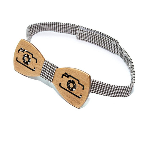 Дерев'яна краватка метелик Gofin фотоапарат GBDH-8132