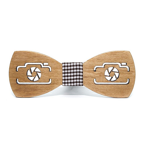 Дерев'яна краватка метелик Gofin фотоапарат GBDH-8132