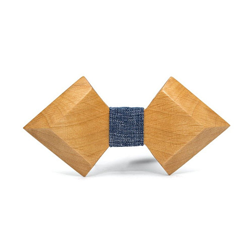 Деревянная галстук бабочка Gofin пика GBDH-8138