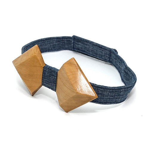 Деревянная галстук бабочка Gofin пика GBDH-8138