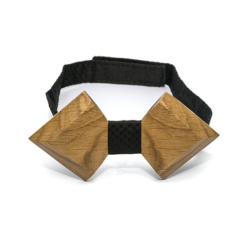 Дерев'яний краватка метелик Gofin в виді піки GBDH-8141