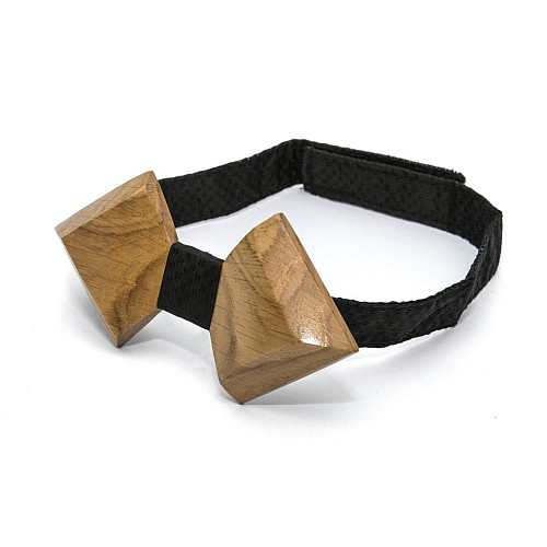 Дерев'яний краватка метелик Gofin в виді піки GBDH-8141