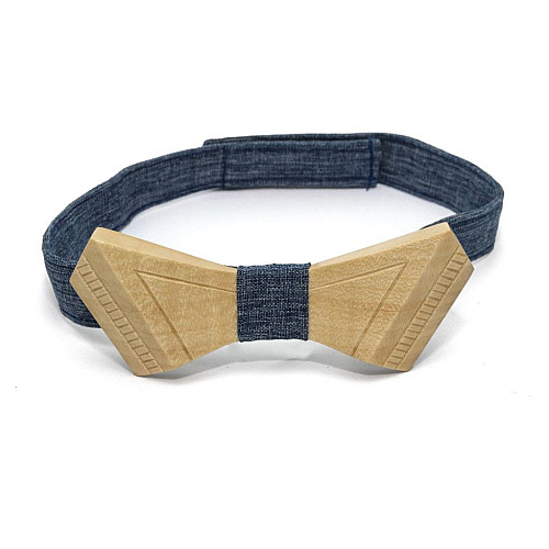 Дерев'яний краватка метелик Gofin незвичайний GBDH-8143