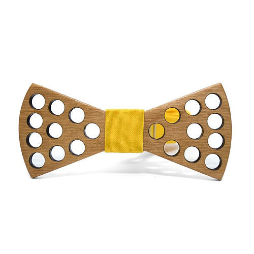 Деревянная бабочка Gofin с отворами GBDH-8157