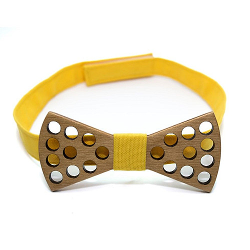 Деревянная бабочка Gofin с отворами GBDH-8157