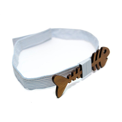 Деревянная бабочка Gofin рыба GBDH-8160