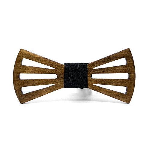 Темная деревянная бабочка Gofin с вырезами GBDH-8169