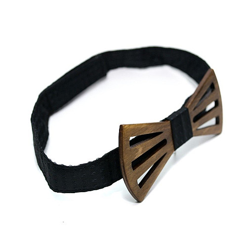 Темная деревянная бабочка Gofin с вырезами GBDH-8169