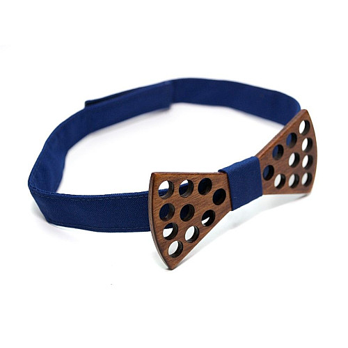 Темная деревянная бабочка Gofin с отворами GBDH-8170