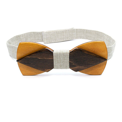 Дерев'яний краватка метелик Gofin стріла GBDH-8173