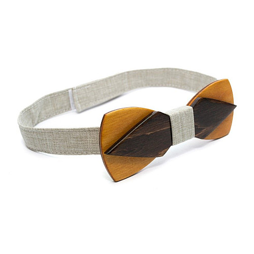 Дерев'яний краватка метелик Gofin стріла GBDH-8173