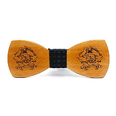 Дерев'яний краватка метелик Gofin пірат GBDH-8174