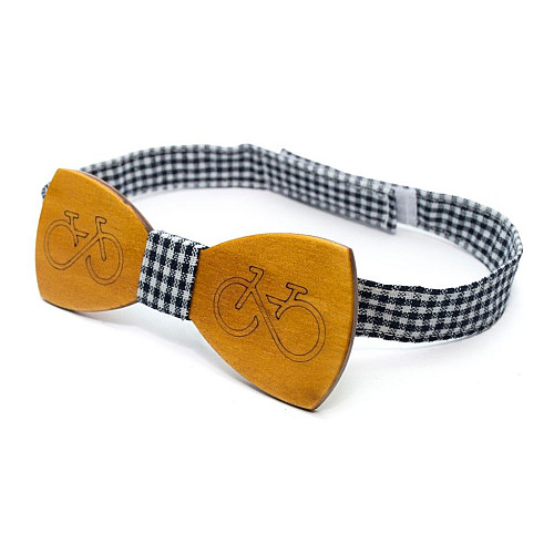 Дерев'яний краватка метелик Gofin велосипед GBDH-8175