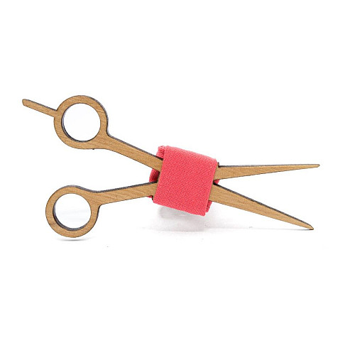 Дерев'яний краватка метелик Gofin ножиці GBDH-8176