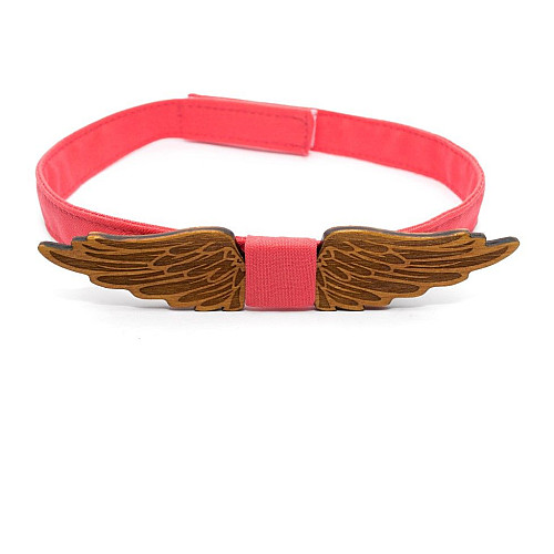 Деревянная галстук бабочка Gofin крылья GBDH-8184