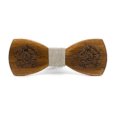 Деревянная галстук бабочка Gofin пираты карибского моря GBDH-8204