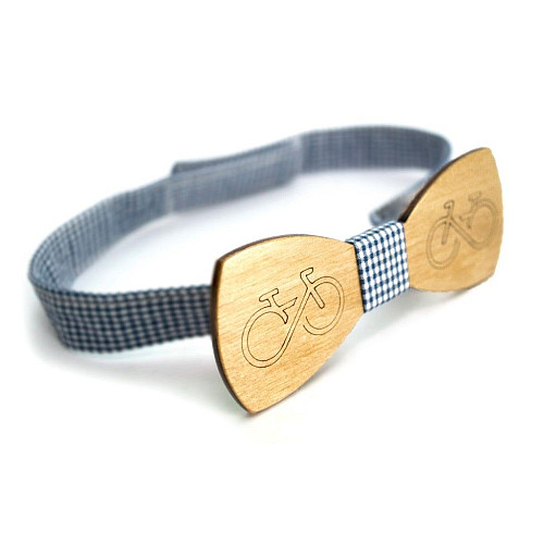 Дерев'яний метелик Gofin з велосипедом GBDH-8236