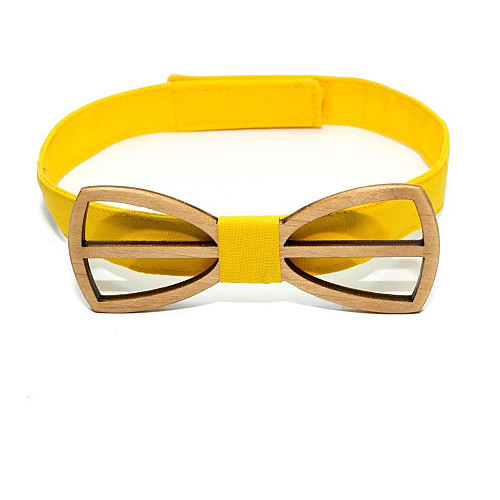 Деревянная галстук бабочка Gofin c Вырезом GBDH-8253