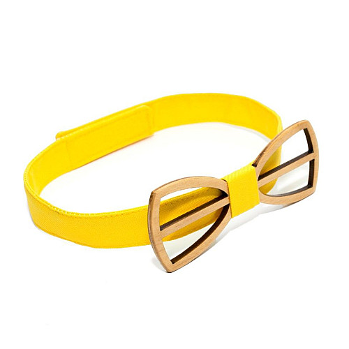 Деревянная галстук бабочка Gofin c Вырезом GBDH-8253