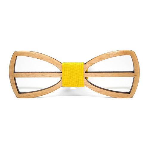 Деревянная галстук бабочка Gofin c Вырезом GBDH-8253