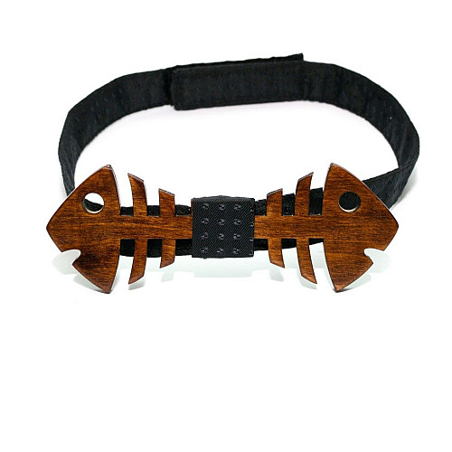 Дерев'яний метелик Gofin риба GBDH-8255