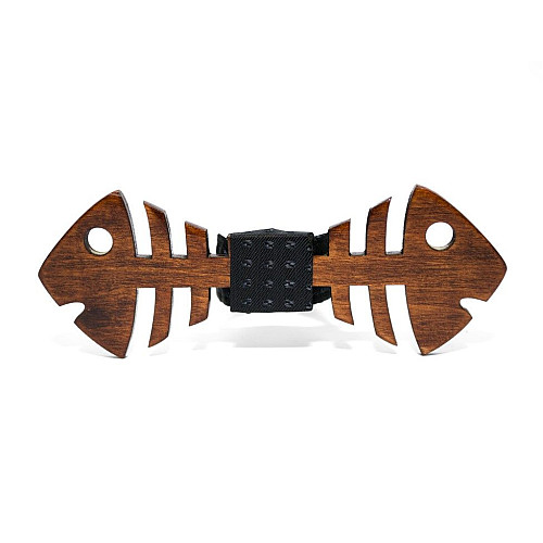 Дерев'яний метелик Gofin риба GBDH-8255