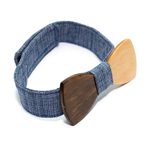 Дитячий дерев'яний краватка метелик Gofin темно-світлий GBDH-8260