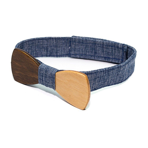 Дитячий дерев'яний краватка метелик Gofin темно-світлий GBDH-8260