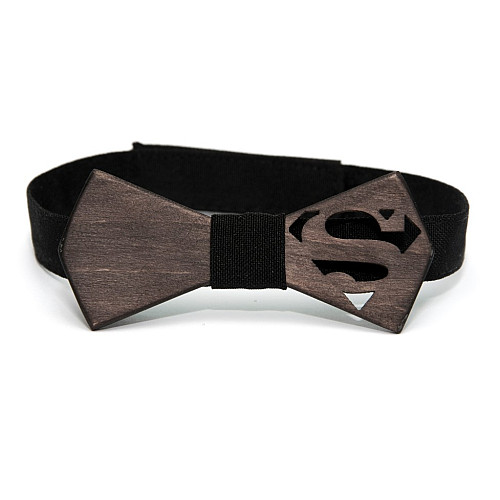 Дитячий дерев'яний матовий метелик Gofin супермен GBDH-8262