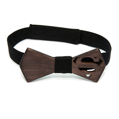 Дитячий дерев'яний матовий метелик Gofin супермен GBDH-8262