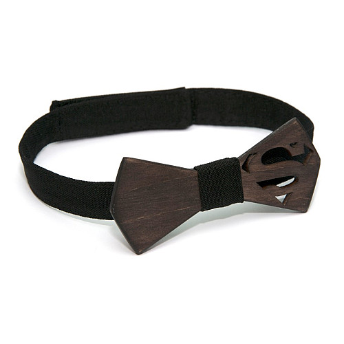 Дитячий дерев'яний матовий метелик Gofin супермен GBDH-8262