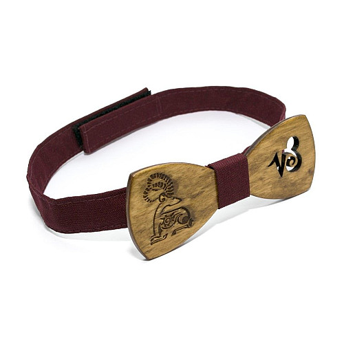 Деревянная бабочка Gofin со знаком зодиака козерога GBDH-8280