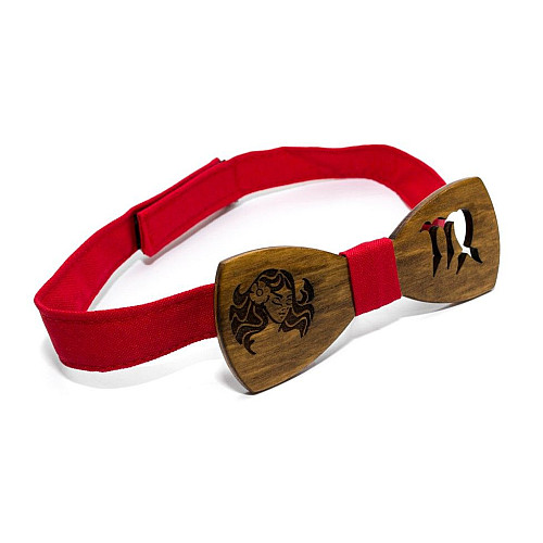 Дерев'яний метелик Gofin знак зодіаку діва GBDH-8301