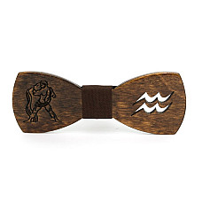 Дерев'яний метелик Gofin знак зодіаку водолій GBDH-8319