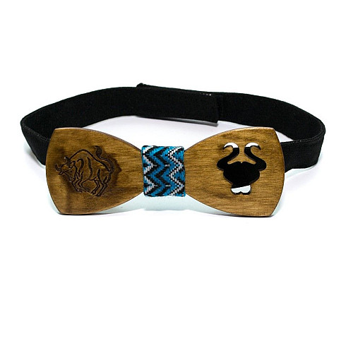 Дерев'яний метелик Gofin знак зодіаку телець GBDH-8320