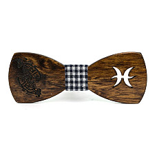 Деревянная бабочка Gofin знак зодиака рыбы GBDH-8327