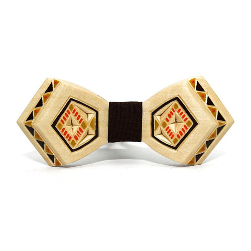 Дерев'яний метелик Gofin з малюнком вишивка GBDH-8330