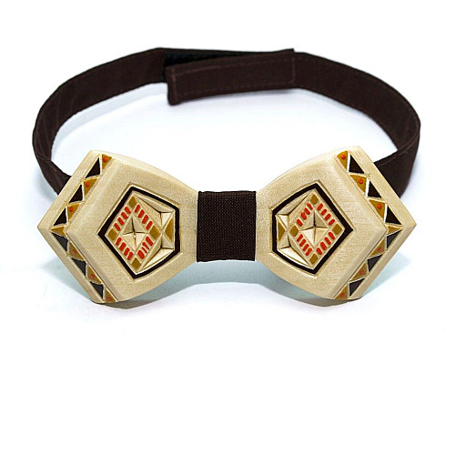 Дерев'яний метелик Gofin з малюнком вишивка GBDH-8330