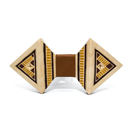 Дерев'яний метелик Gofin з малюнком вишивки GBDH-8336