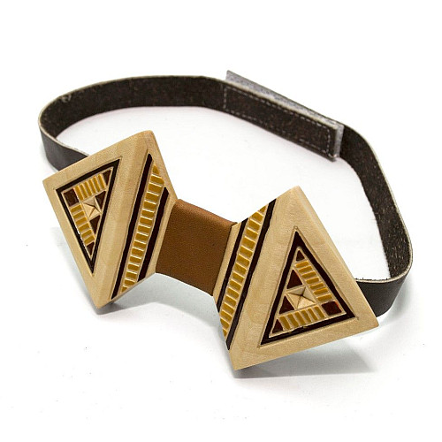 Дерев'яний метелик Gofin з малюнком вишивки GBDH-8336