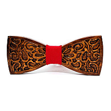 Деревянная бабочка Gofin в узор GBDH-8344