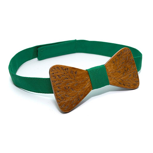 Дерев'яна краватка-метелик Gofin з гілками GBDH-8360