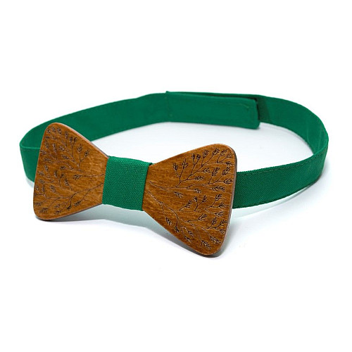 Дерев'яна краватка-метелик Gofin з гілками GBDH-8360