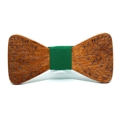 Дерев'яна краватка-метелик Gofin з гілками GBDH-8360