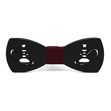 Дерев'яна краватка-метелик Gofin з кальяном GBDH-8376