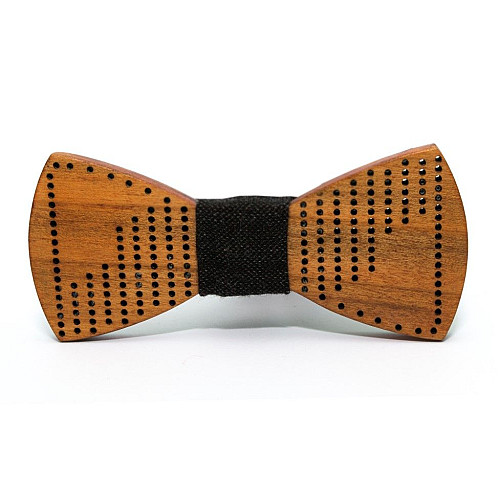 Деревянная галстук-бабочка Gofin в отворы GBDH-8379